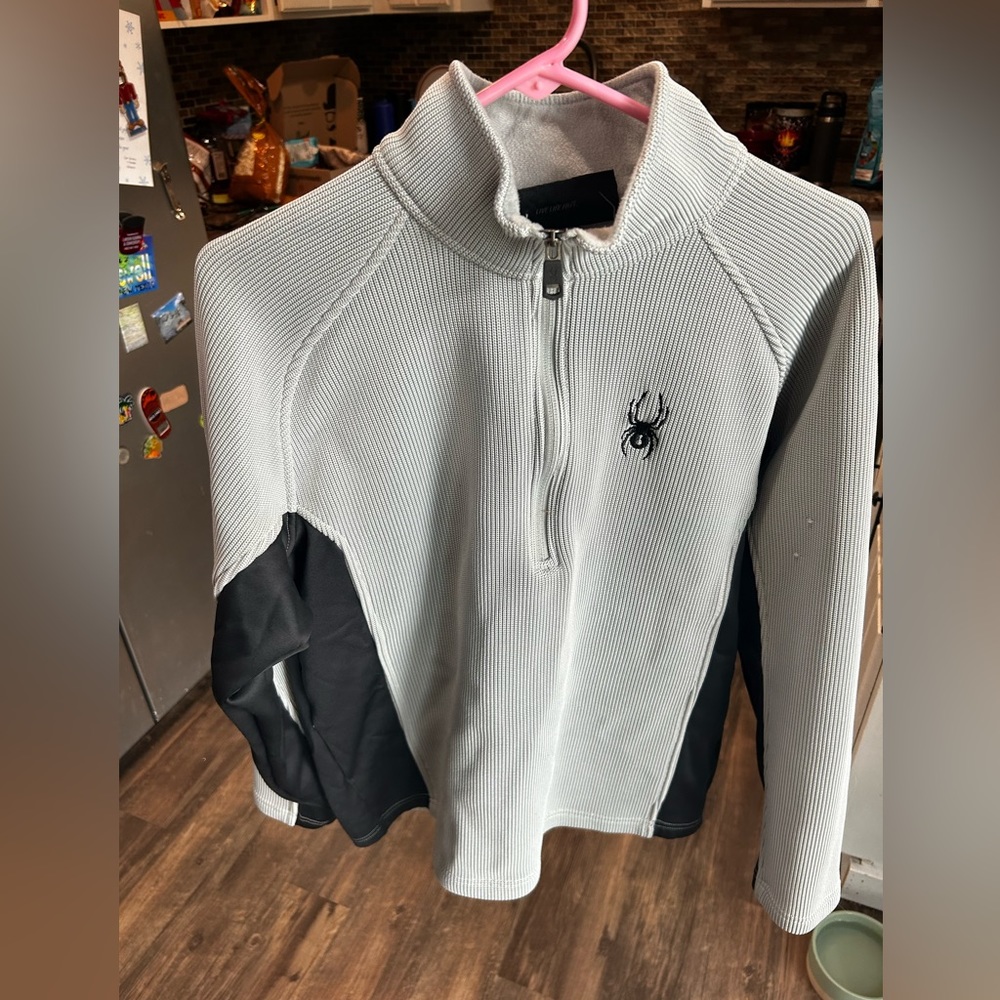 Spyder half zip men’s jacket size M